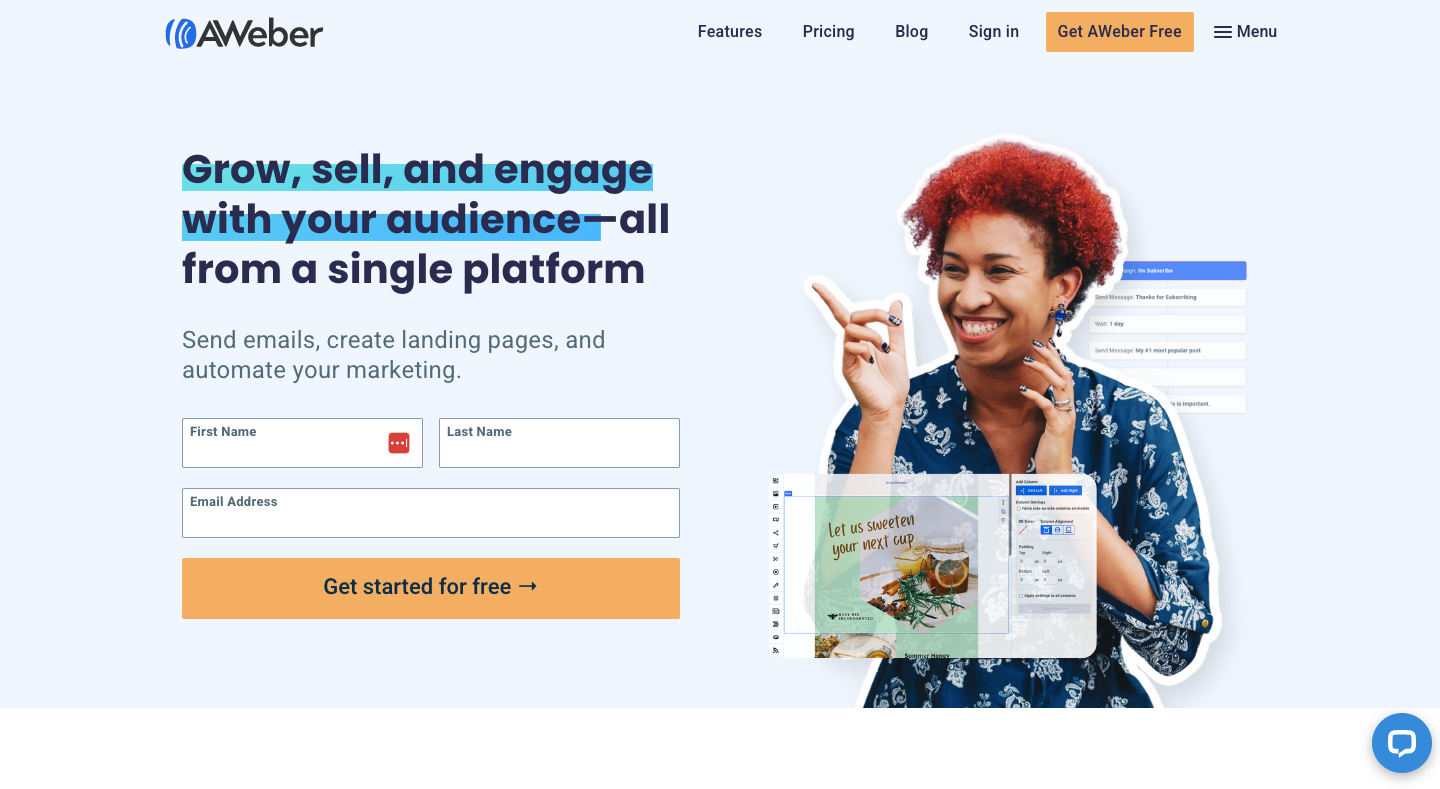 AWeber MailerLite Alternatives